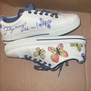 Brighton Fly Away With Me Butterfly Sneakers